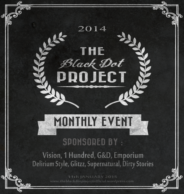 The Black Dot Project - January SPONSORS Logo